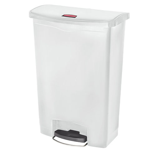 Container Slim Jim Step-On/Front Step 90 L , Rubbermaid alb 
