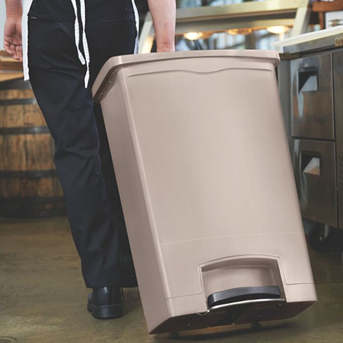 Container Slim Jim Step-On/Front Step 90 L , Rubbermaid