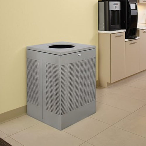 Cos de gunoi Silhoutte 85 L, inox/gri, Rubbermaid