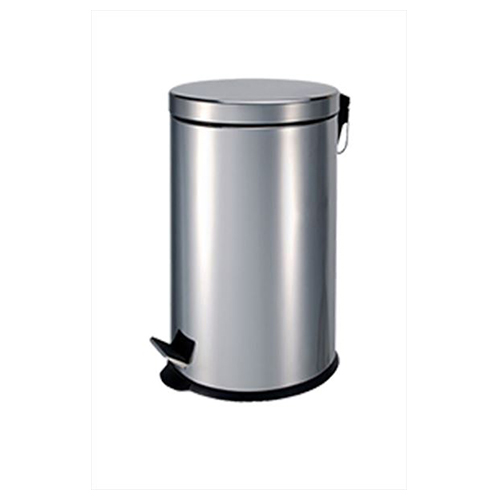 Cos de gunoi cu pedala, inox 304, 12L Losdi, lucios satinat 