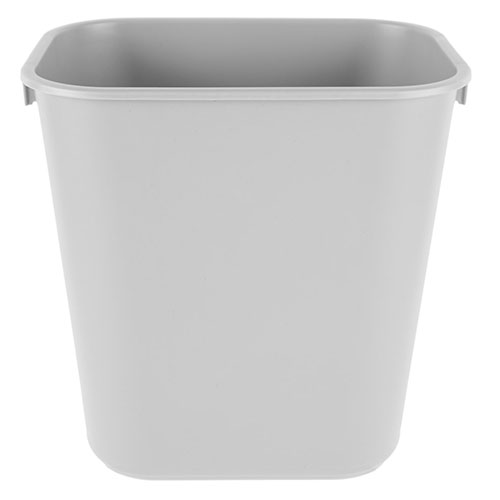 Cos gunoi rectangular 12.9 L, gri, Rubbermaid