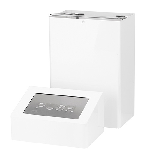 Cos de gunoi din inox SanTRAL ABU 18 E AFP 18 L - OpHardt