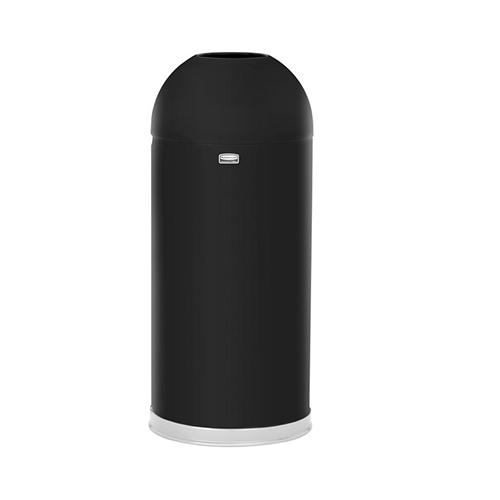 Cos de gunoi Round Top 45 L, negru lucios, Rubbermaid