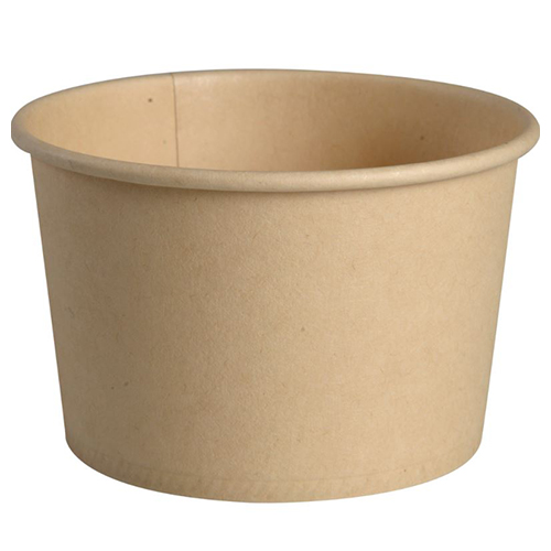 Cupa biodegradabila pentru inghetata-desert 4.5cm, Ø7.3cm, 120 ml, Abena