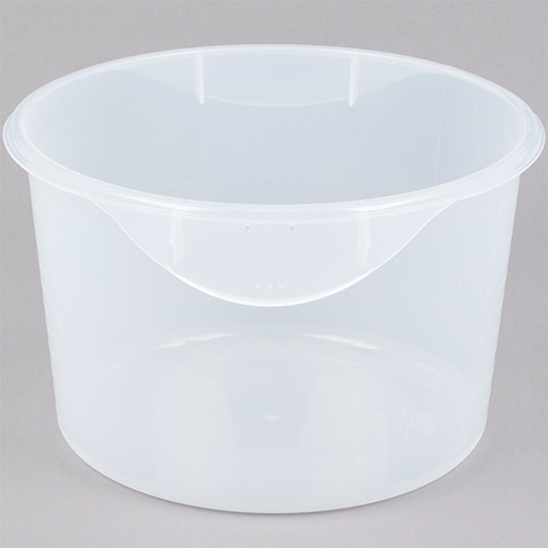 Cutie depozitare alimente rotunda 11.4 L, transparenta, Rubbermaid