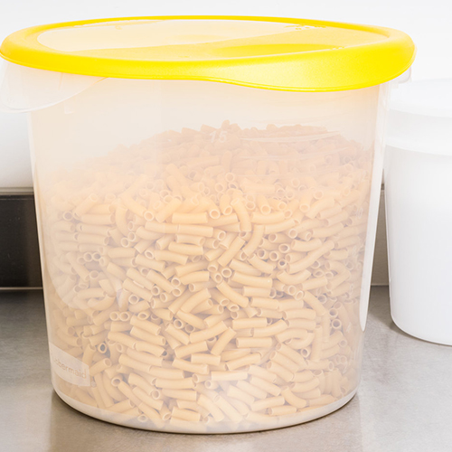 Cutie depozitare alimente rotunda 17 L, transparenta, Rubbermaid
