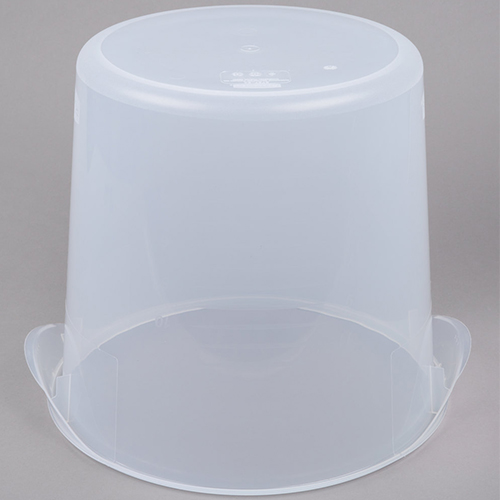 Cutie depozitare alimente rotunda 17 L, transparenta, Rubbermaid