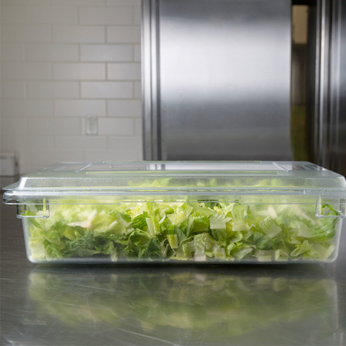 Cutie depozitare alimente 32.2 L, transparenta, Rubbermaid