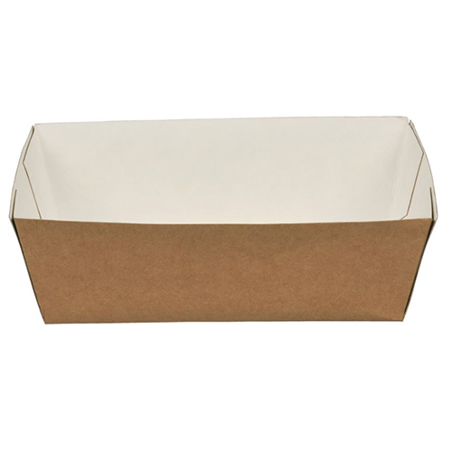 Cutie take away kraft biodegradabilla 17 x 12 x 5.3 cm, Abena