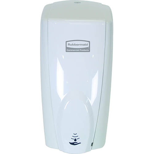 Dispenser sapun spuma AutoFoam cu senzor, 1100 ml/gri, Rubbermaid, alb