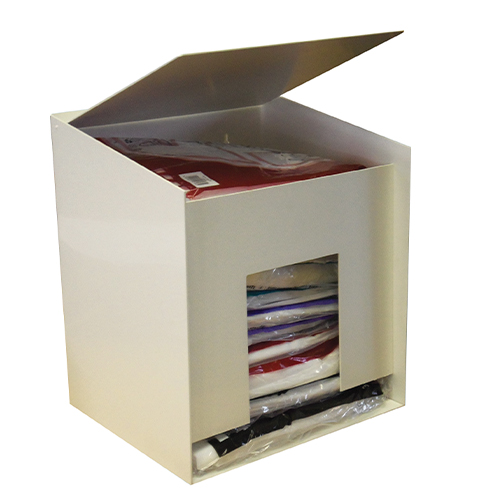 Dispenser pentru halate vizitator si combinezoane, Polyco