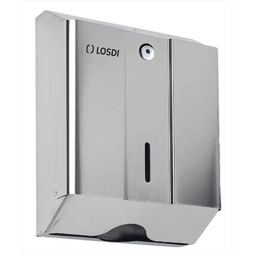 Dispenser prosoape maini pliate, inox 304, Losdi