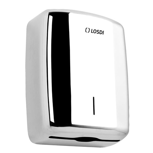 Dispenser prosoape maini pliate in Z, Losdi, gri