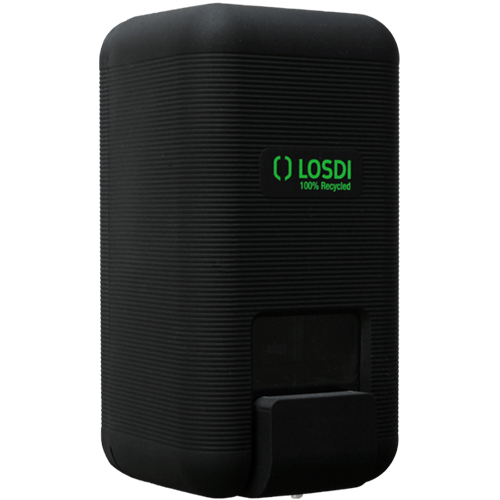 Dispenser sapun lichid / dezinfectant ABS 1000 ml, negru mat, Losdi