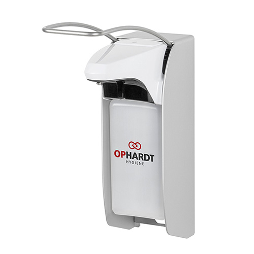 Dispenser sapun lichid / dezinfectant IMS ELS A/24 Ingo-Man Smart cu levier lung, 500 ml, aluminiu - OpHardt