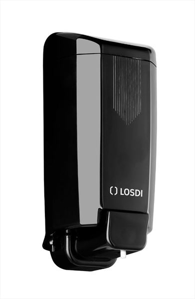 Dispenser sapun lichid / dezinfectant, reincarcabil, 1000 ml, Losdi, negru