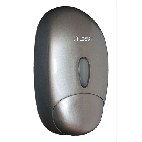 Dispenser sapun spuma 750 ml, Losdi, alb argintiu 