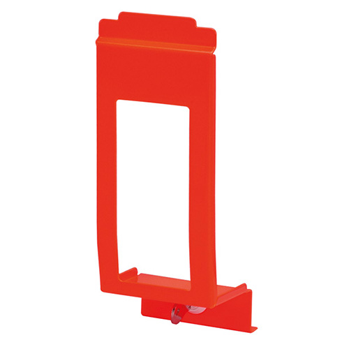 Dispozitiv securizare dispenser ingo-man plus 500 ml VF IMP E P hi-vis, aluminiu - OpHardt, rosu