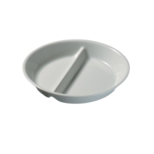 Farfurie plata melamina 2 compartimente, Menu Mobil