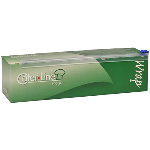 Folie strech alimentara in cutie cu dispozitiv de taiere 45 x 300 m, Abena