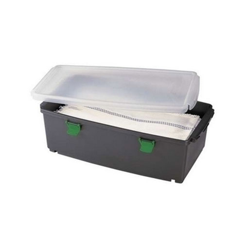 Galeata Moboxx cu clips, antracit/rosie, Vermop, rosu verde 