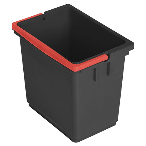 Galeata rectangulara 6 L, Vermop, antracit rosu 