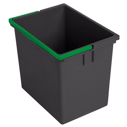 Galeata rectangulara 17 L, Vermop, antracit verde 
