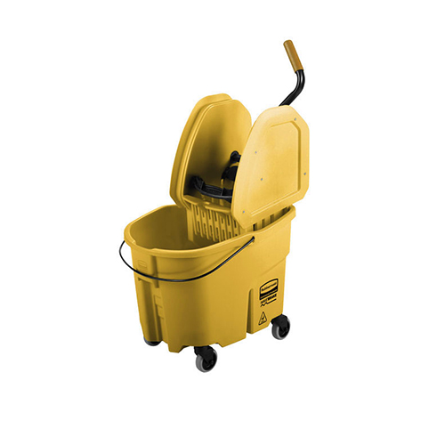 Galeata WaveBrake Combo cu storcator in partea de jos 33 L, Rubbermaid