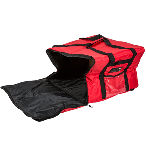 Geanta termoizolanta transport alimente mare, rosie, Rubbermaid