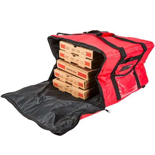 Geanta termoizolanta transport alimente mare, rosie, Rubbermaid