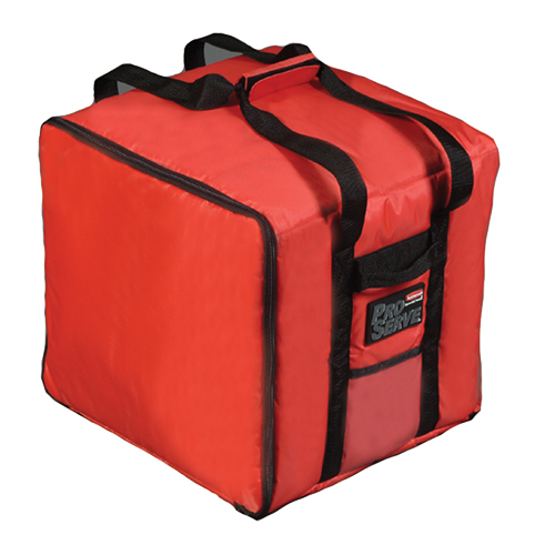 Geanta termoizolanta transport alimente mare, rosie, Rubbermaid
