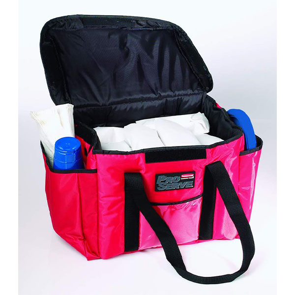 Geanta termoizolanta transport alimente, rosie, Rubbermaid