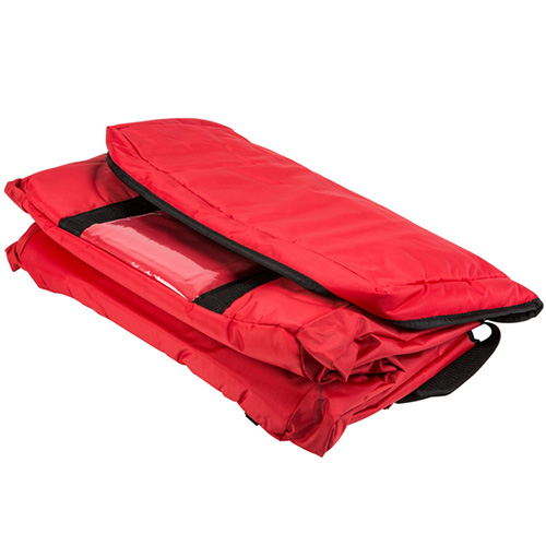 Geanta termoizolanta transport alimente mare, rosie, Rubbermaid