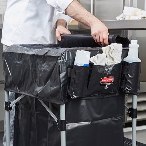 Husa plianta carucior X-Cart 150 L, neagra, Rubbermaid