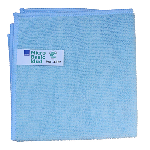 Laveta din microfibra Puri-Line Basic 32 x 32 cm, Abena albastru 