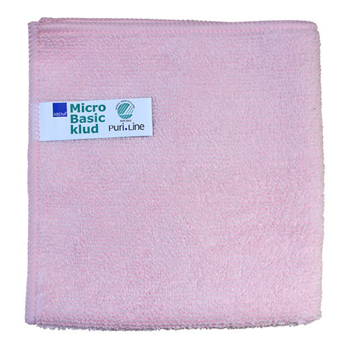 Laveta din microfibra Puri-Line Basic 32 x 32 cm, Abena rosu 