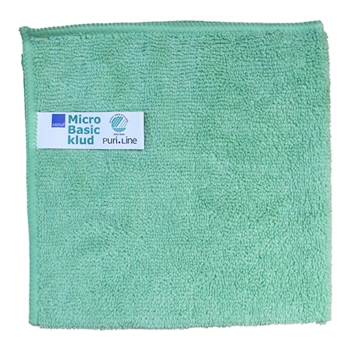 Laveta din microfibra Puri-Line Basic 32 x 32 cm, Abena verde 