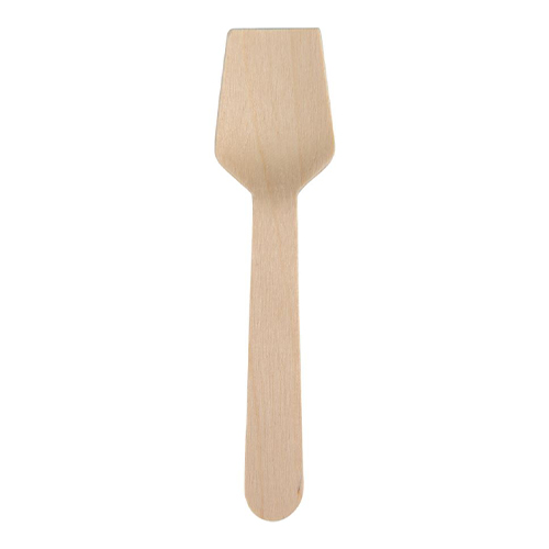 Lingura de unica folosinta pentru inghetata 9.5cm, biodegradabila, Abena