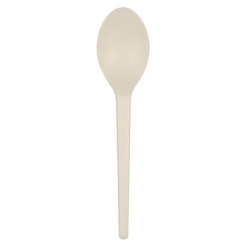 Lingurita din plastic biodegradabil, 12.5 cm, Abena
