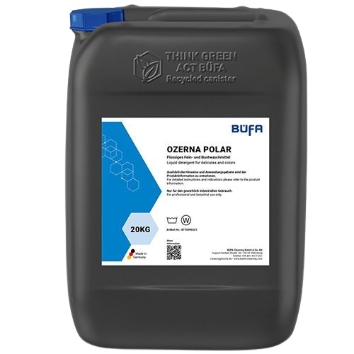 Ozerna Polar - Detergent lichid delicat pentru textile colorate, 20 kg, Bufa