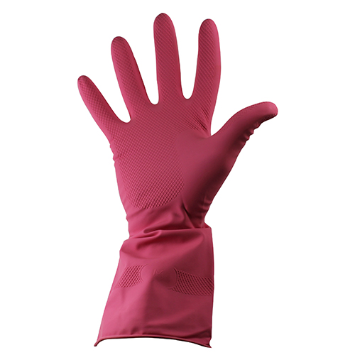 Manusi din latex SHIELD 2, Polyco m roz 