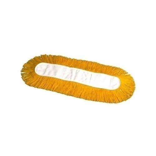 Mop plat Damp Acryl cu buzunar 60 cm, galben, Vermop