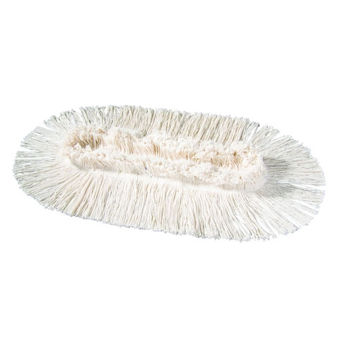 Mop plat Damp Basic cu buzunar 40 cm, alb, Vermop