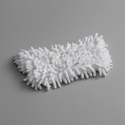 Mop plat Hygen-Flexi Frame microfibra cu franjuri 29 cm, alb, Rubbermaid