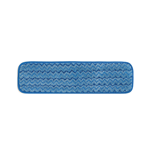Mop plat Hygen microfibra umed 40 cm, albastru, Rubbermaid