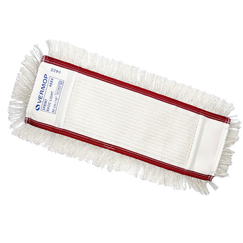 Mop plat Sprint Basic Light 40 cm, alb, Vermop 40cm rosu 
