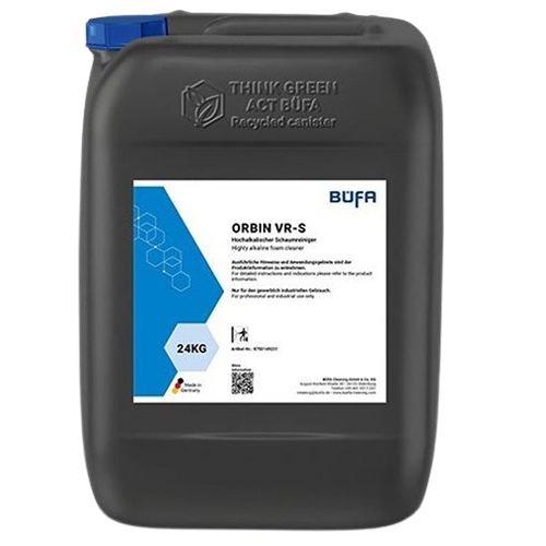 Detergent spumant alcalin, 24 kg, Orbin VR-S, Bufa