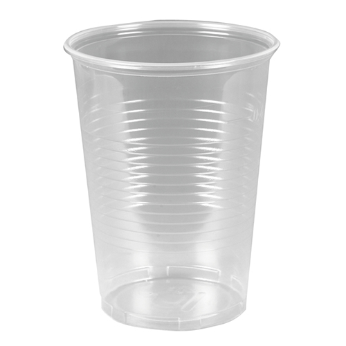 Pahare bere unica folosinta 400 ml, transparent, Abena