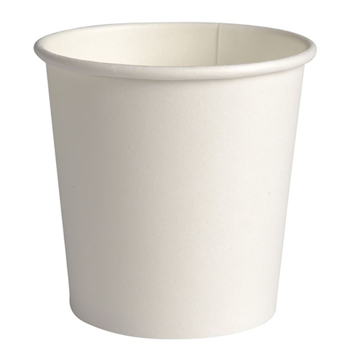 Pahare biodegradabile din carton pentru cafea Abena Gastro 6cm, Ø6.5cm, 10 cl 4 Oz, Abena