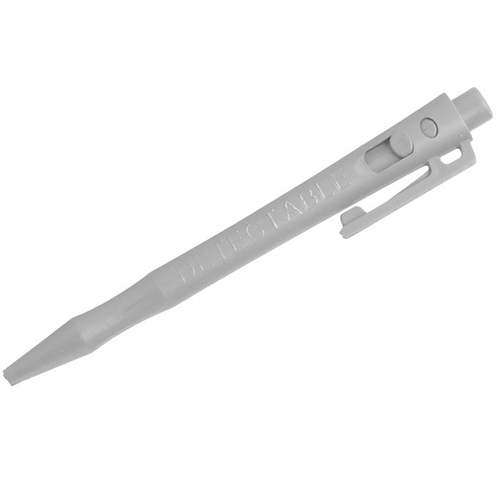 Detectable HD - Pix metal detectabil cu clip, pasta standard, Detectamet, albastru alb 